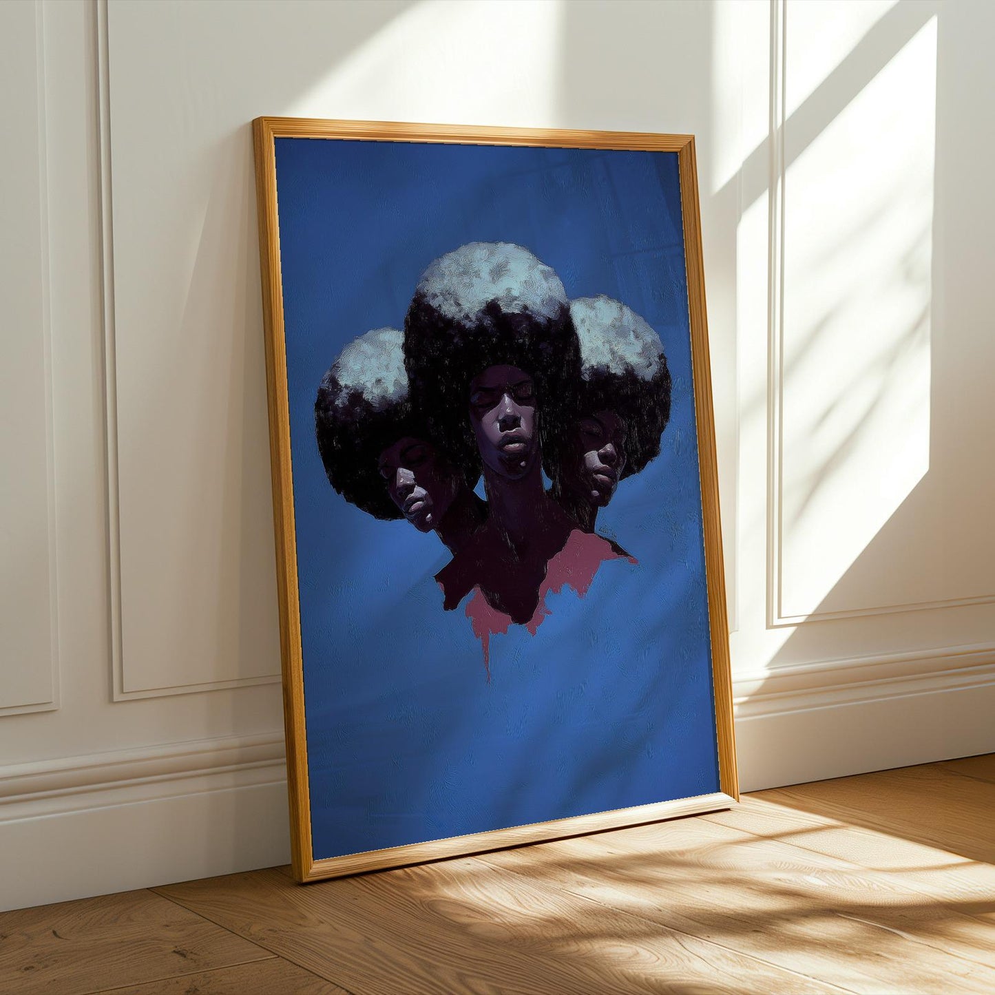 Abstract Black Wall Art Print 339 Soluna Soul