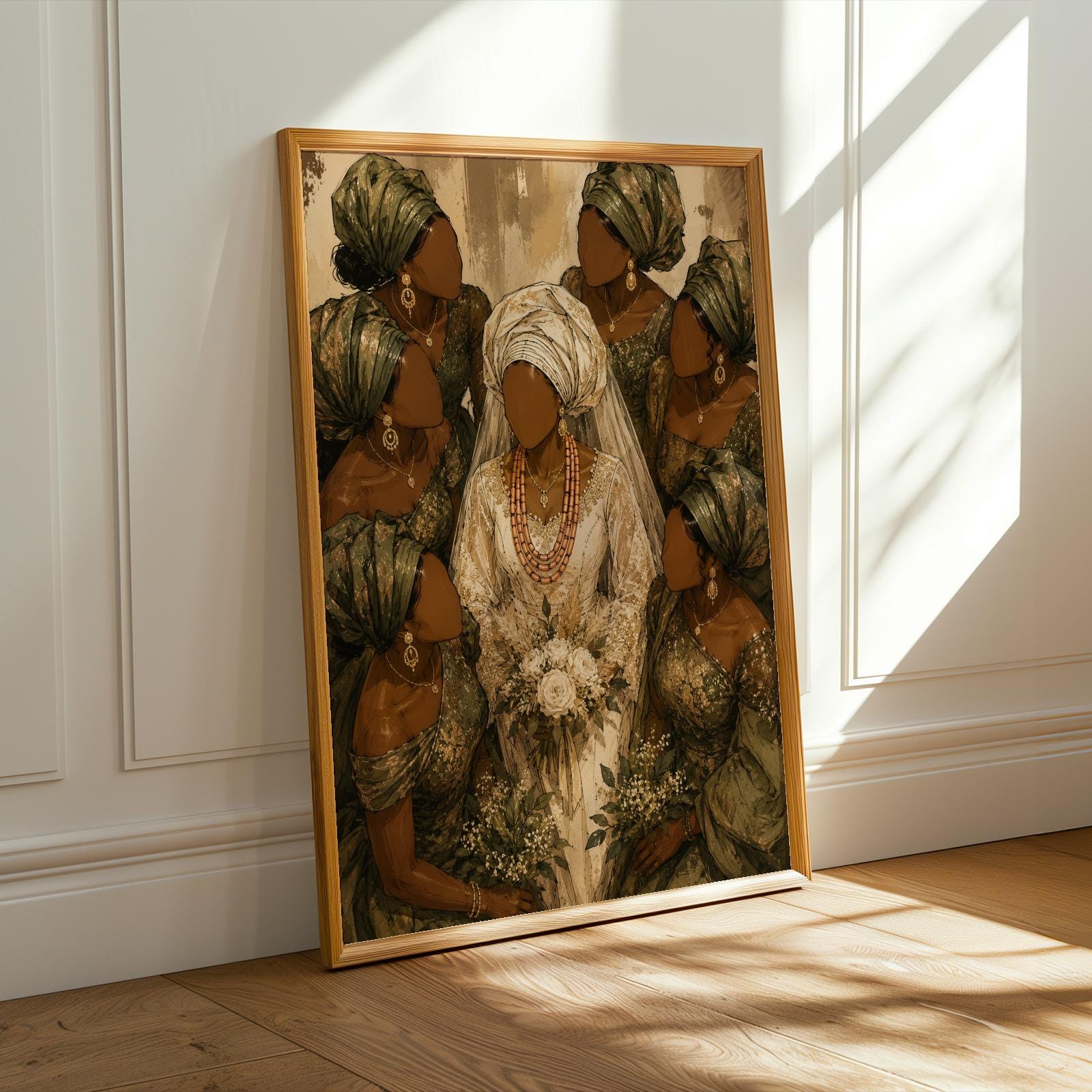 Abstract Black Wall Art Print 337 Soluna Soul