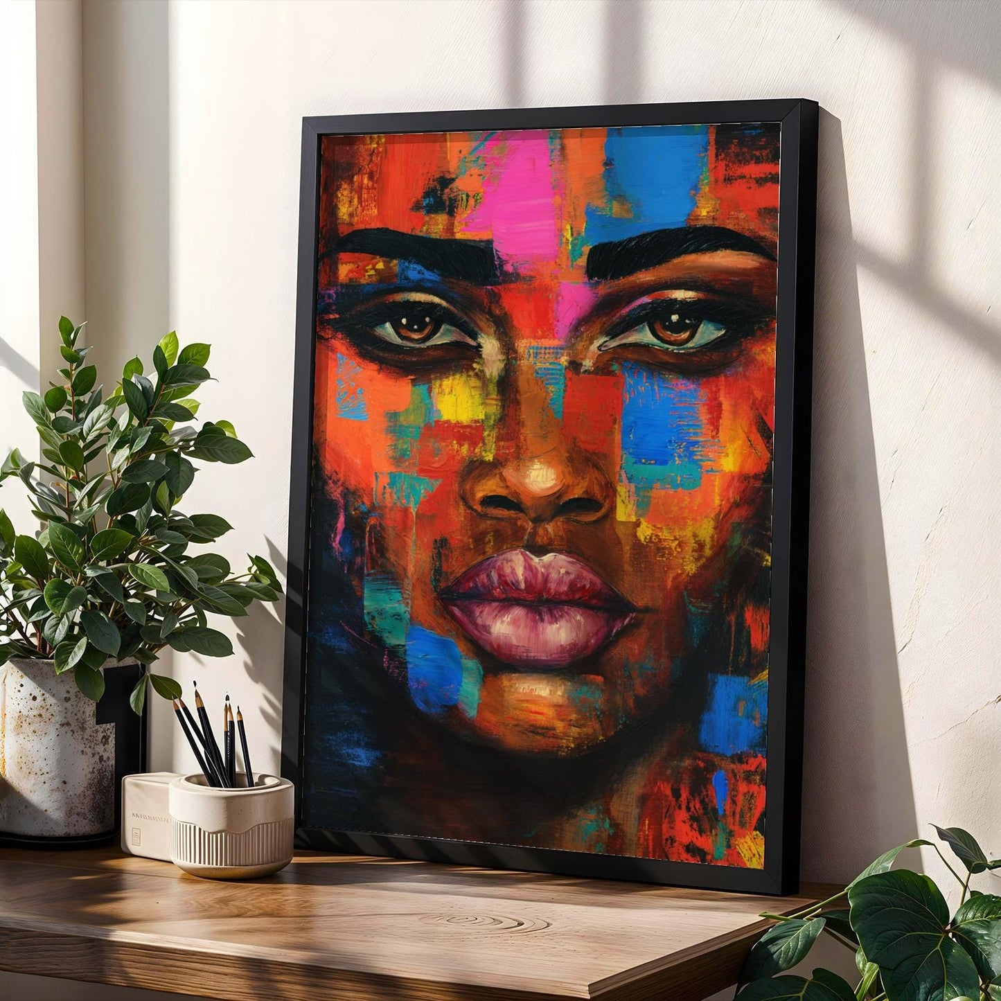 Modern Graffiti Abstract Wall Art Print 345 Soluna Soul