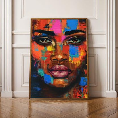 Modern Graffiti Abstract Wall Art Print 345 Soluna Soul