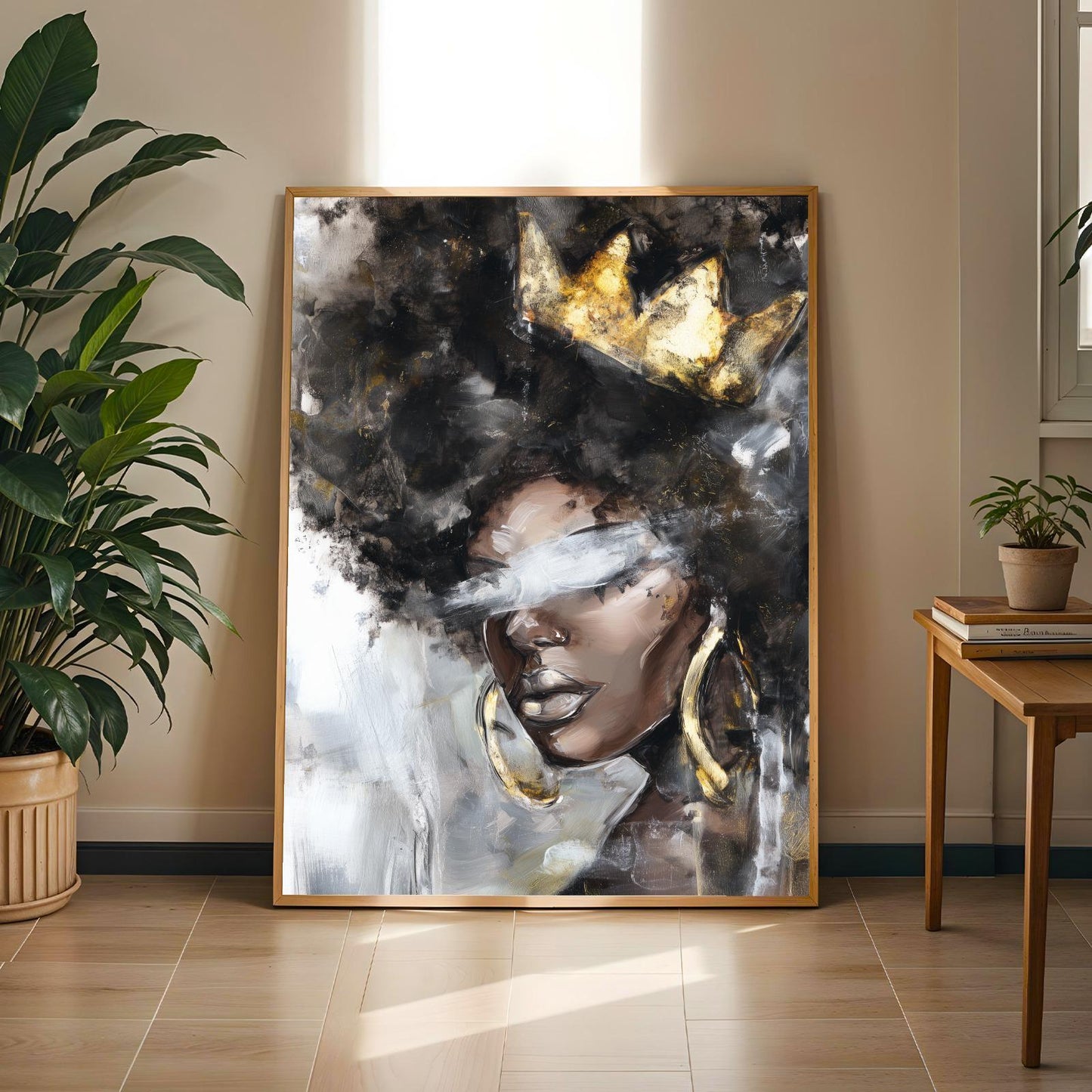 Modern Abstract Wall Art Print 340 Soluna Soul
