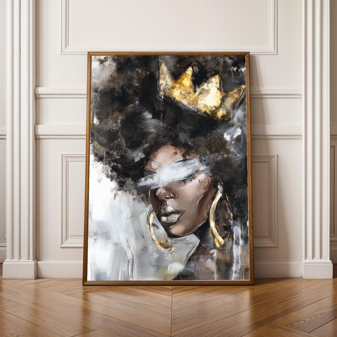 Modern Abstract Wall Art Print 340 Soluna Soul