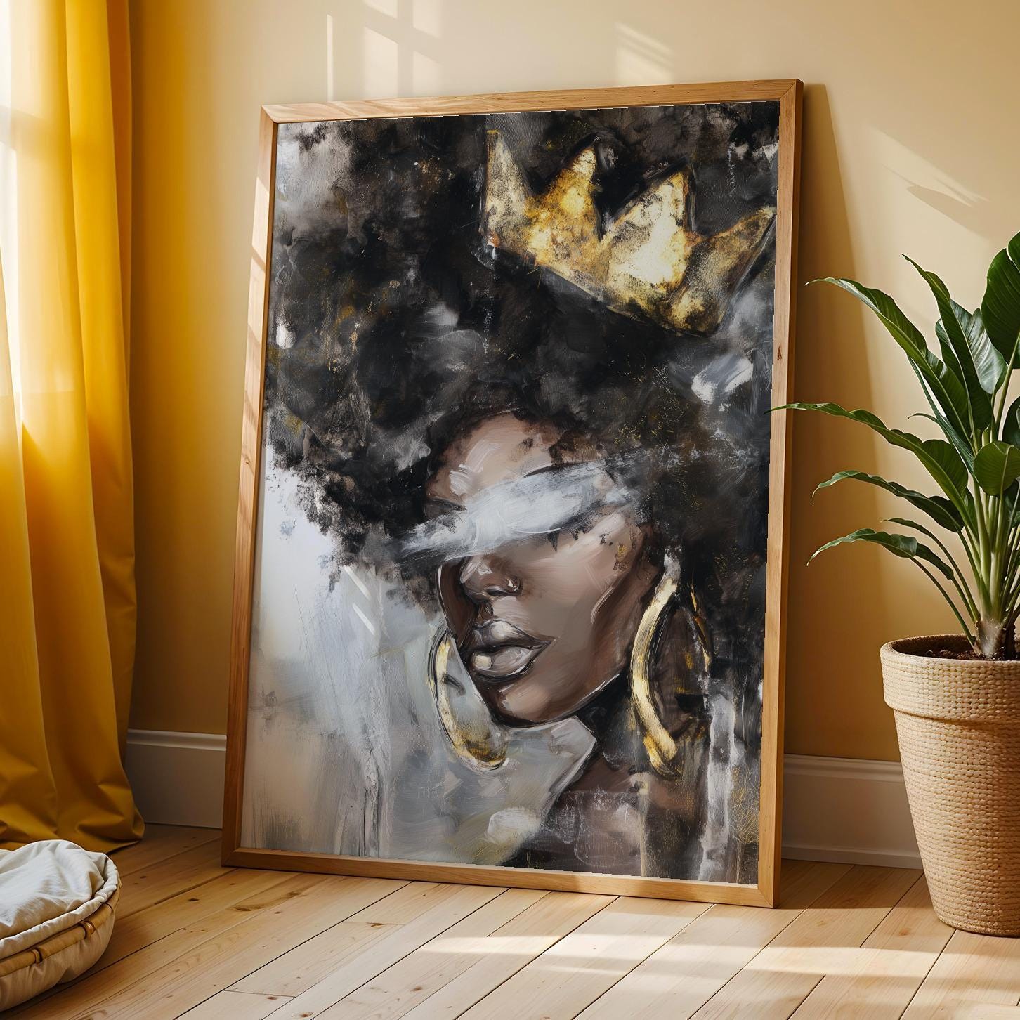 Modern Abstract Wall Art Print 340 Soluna Soul