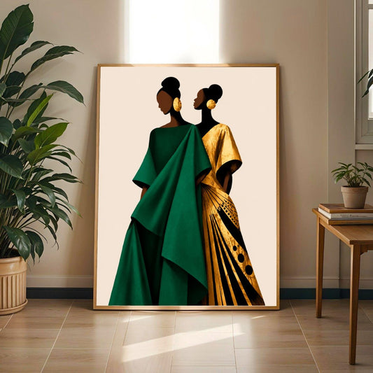 Sisters in Emerald Gold Soluna Soul