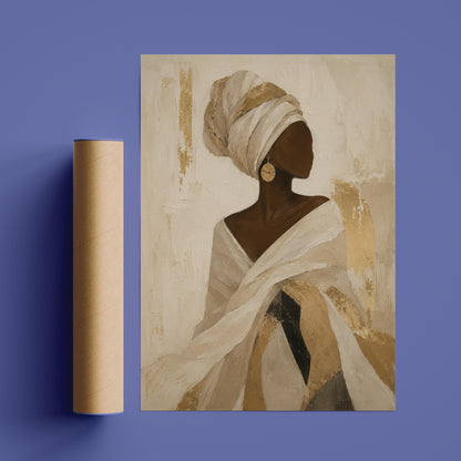 Draped in Golden Stillness Soluna Soul