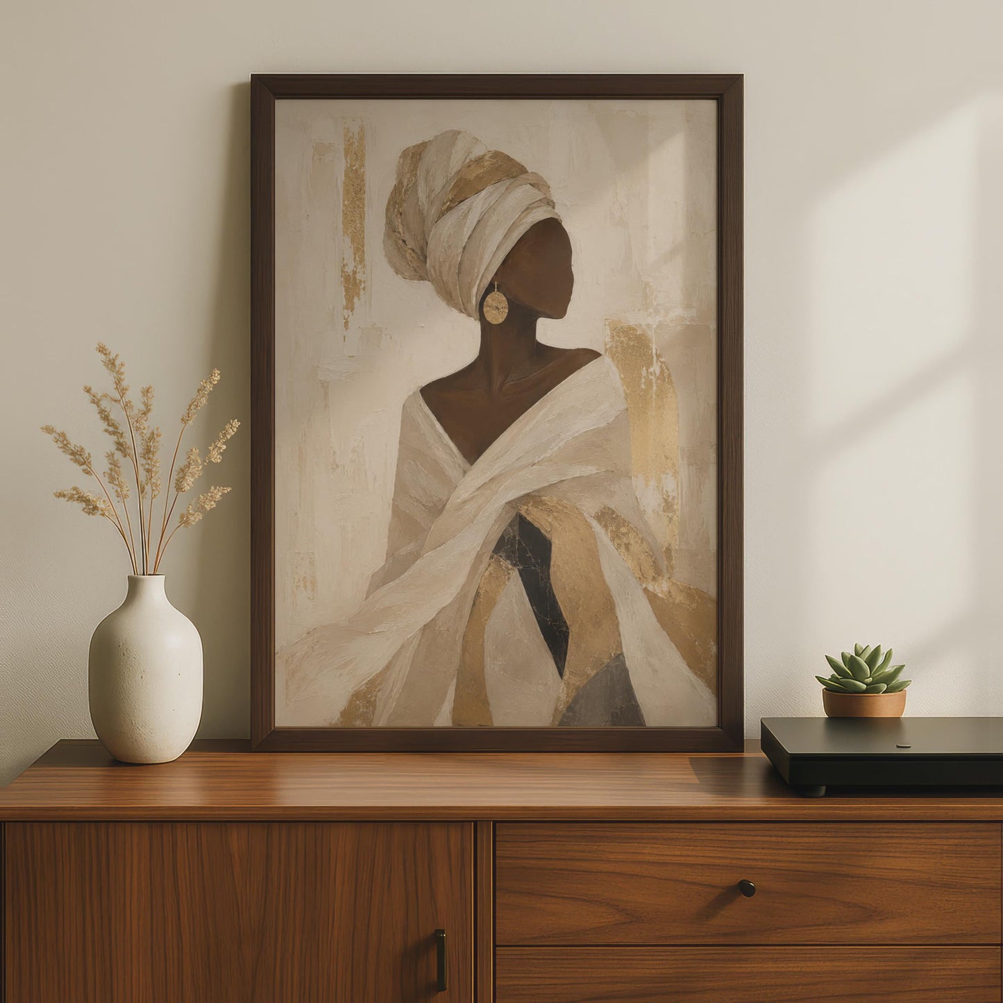 Draped in Golden Stillness Soluna Soul