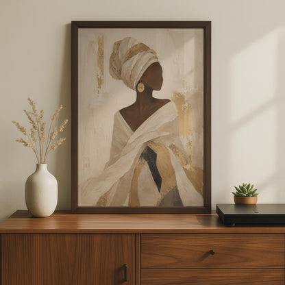 Draped in Golden Stillness Soluna Soul