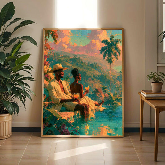 Sunset Poolside Reverie Soluna Soul