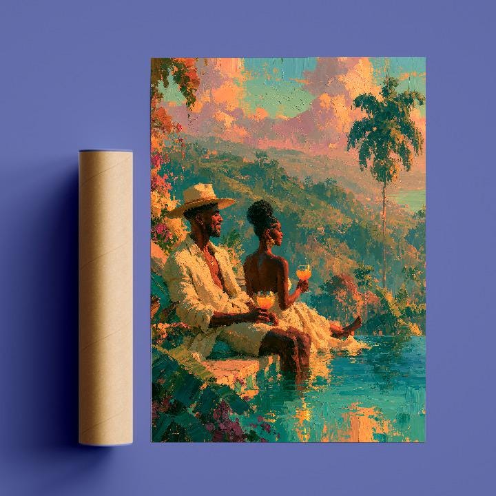 Sunset Poolside Reverie Soluna Soul
