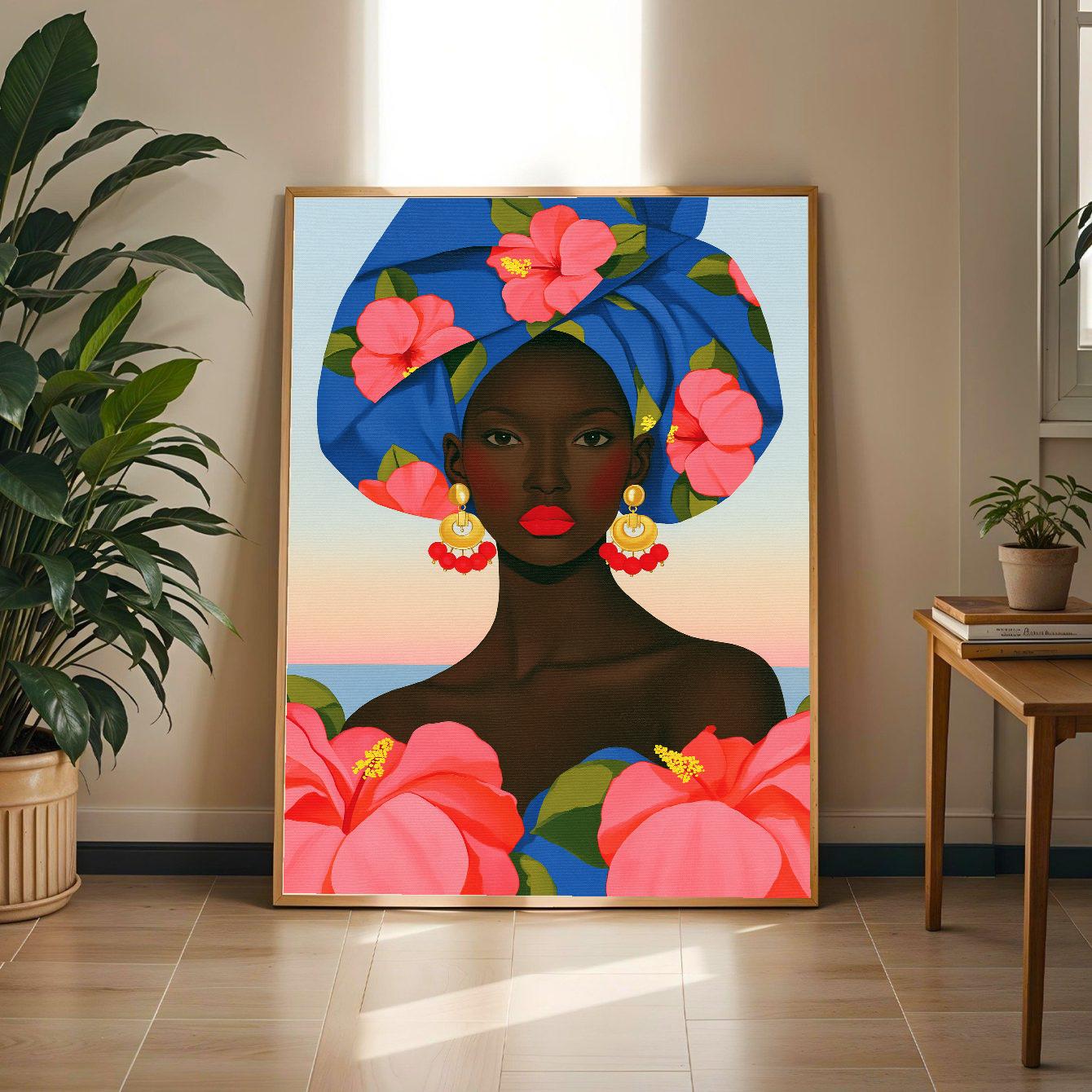 Hibiscus Crowned Soluna Soul