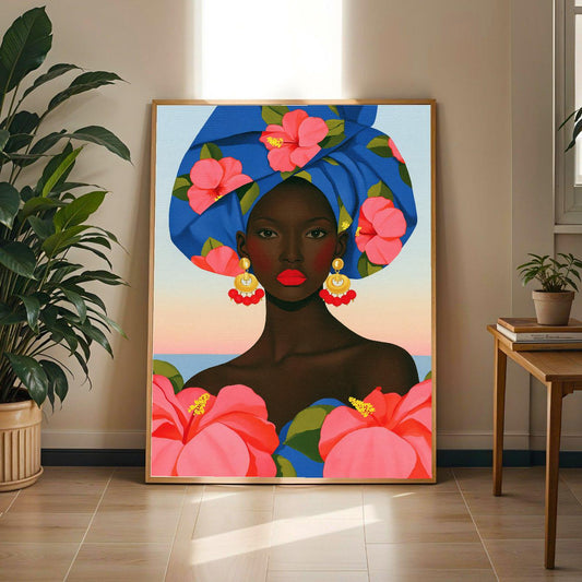Hibiscus Crowned Soluna Soul