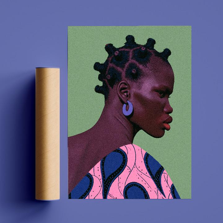 Crown of Bantu Knots Soluna Soul