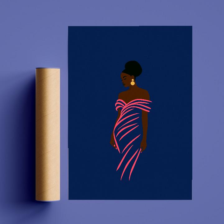 Draped in Coral Soluna Soul