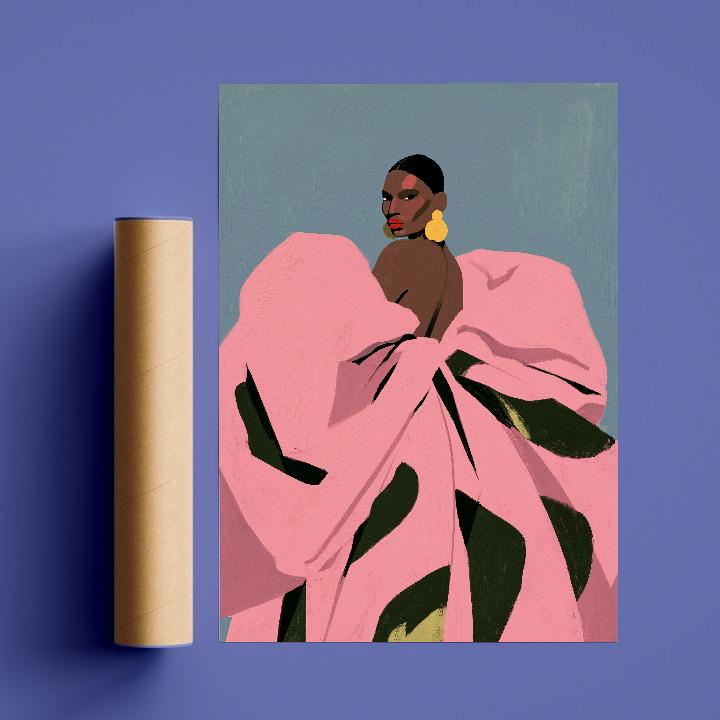 Pink Monstera Reverie Soluna Soul
