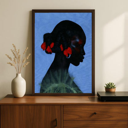 Crimson Bloom Silhouette Soluna Soul