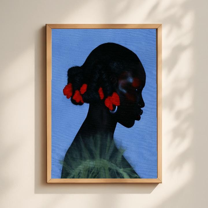 Crimson Bloom Silhouette Soluna Soul