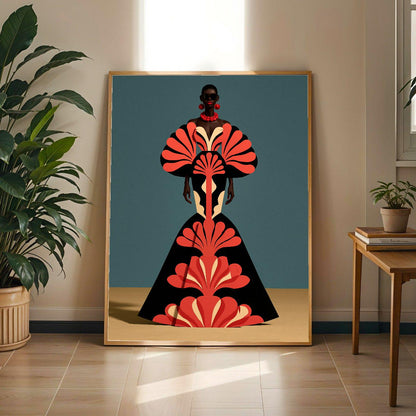 Coral Plume Silhouette Soluna Soul