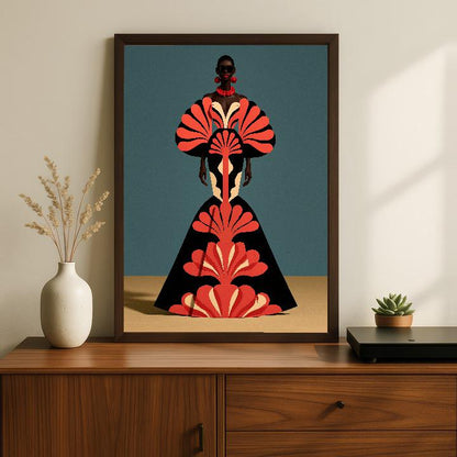 Coral Plume Silhouette Soluna Soul