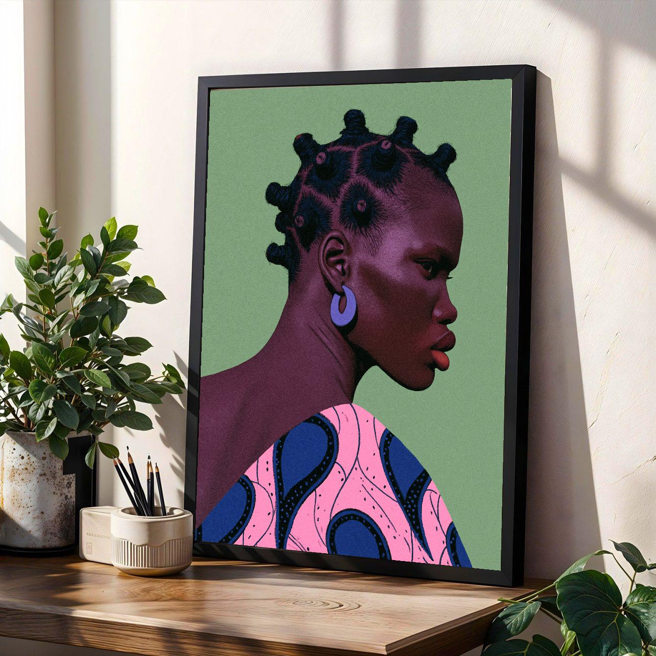 Crown of Bantu Knots Soluna Soul