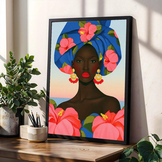 Hibiscus Crowned Soluna Soul