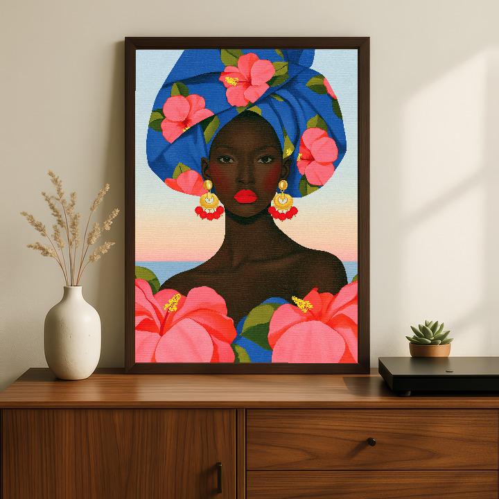 Hibiscus Crowned Soluna Soul