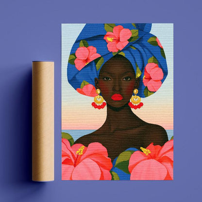 Hibiscus Crowned Soluna Soul