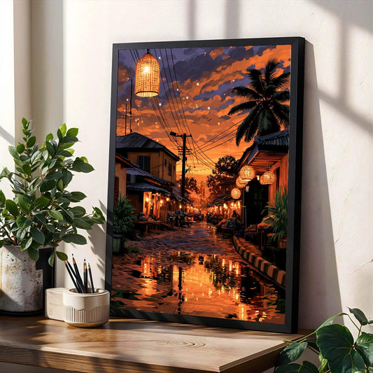 Golden Hour Street Soluna Soul