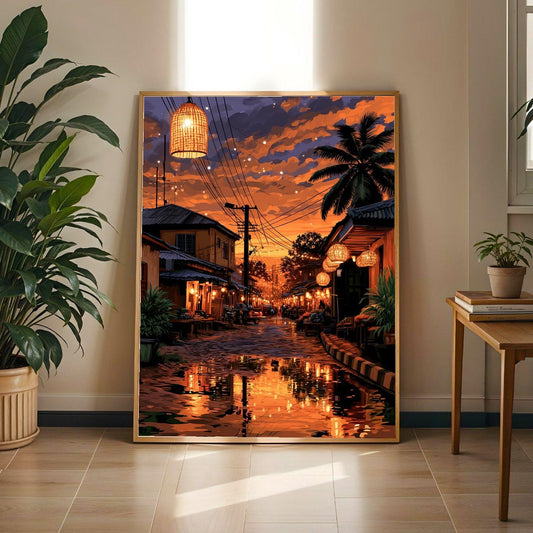 Golden Hour Street Soluna Soul