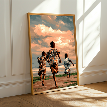 Black Joy Wall Art Poster Soluna Soul