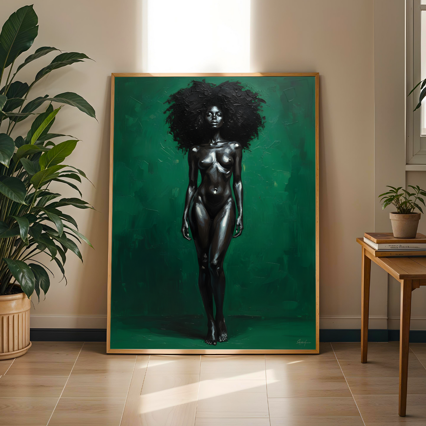 Abstract Goddess Wall Art Print 204 Soluna Soul