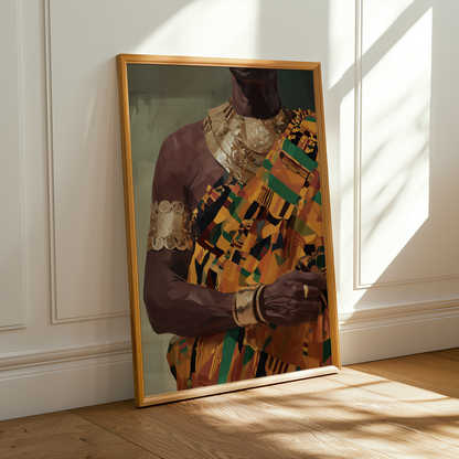 Kente In Power Wall Art Print Soluna Soul