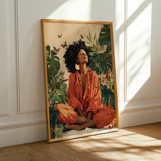 Serene Moments Wall Art Print Soluna Soul