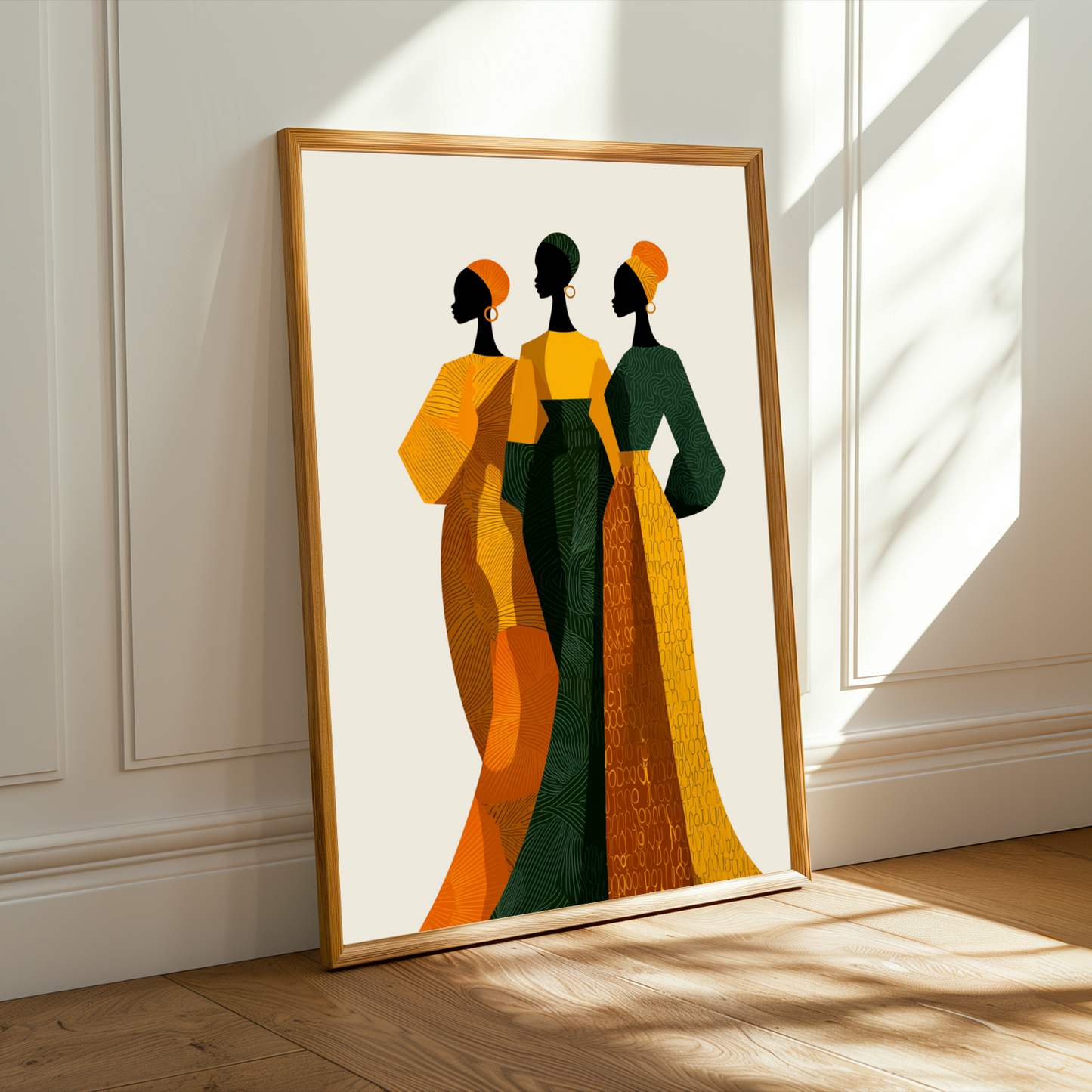 Sisters in Golden Light