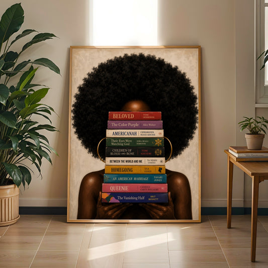 Best Selling Black Authors Wall Art Print Soluna Soul