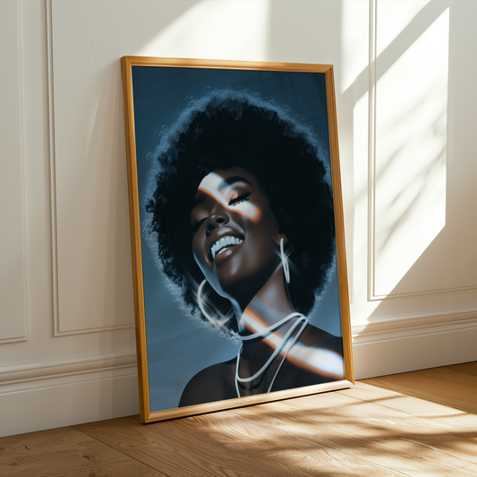 Radiant Smile Wall Art Print Soluna Soul