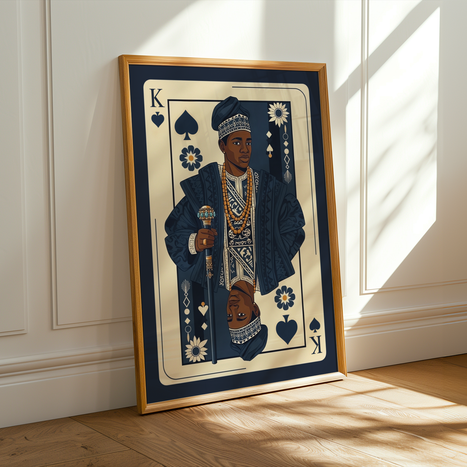 King Of Spades Wall Art Print Soluna Soul
