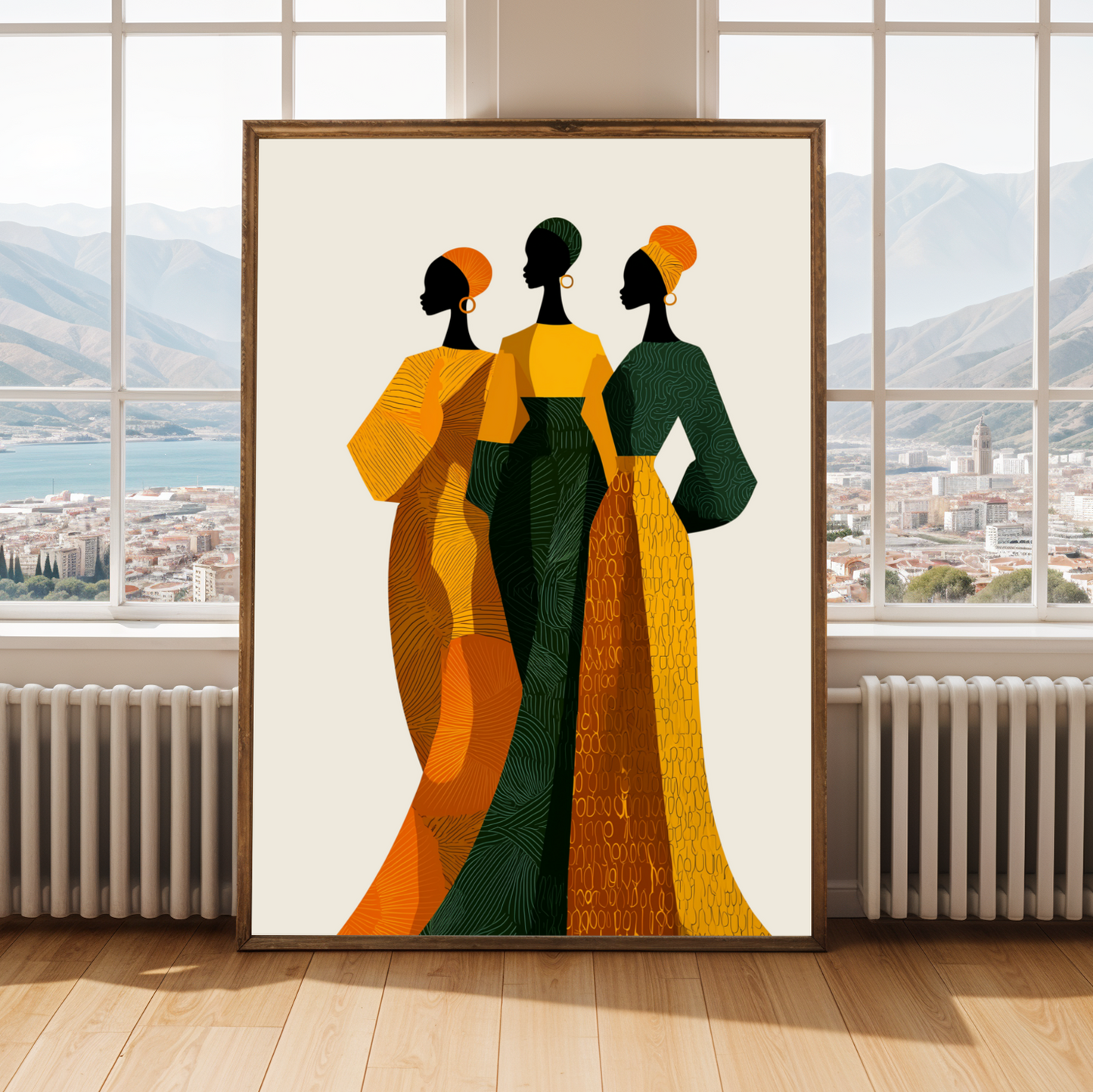 Sisters in Golden Light