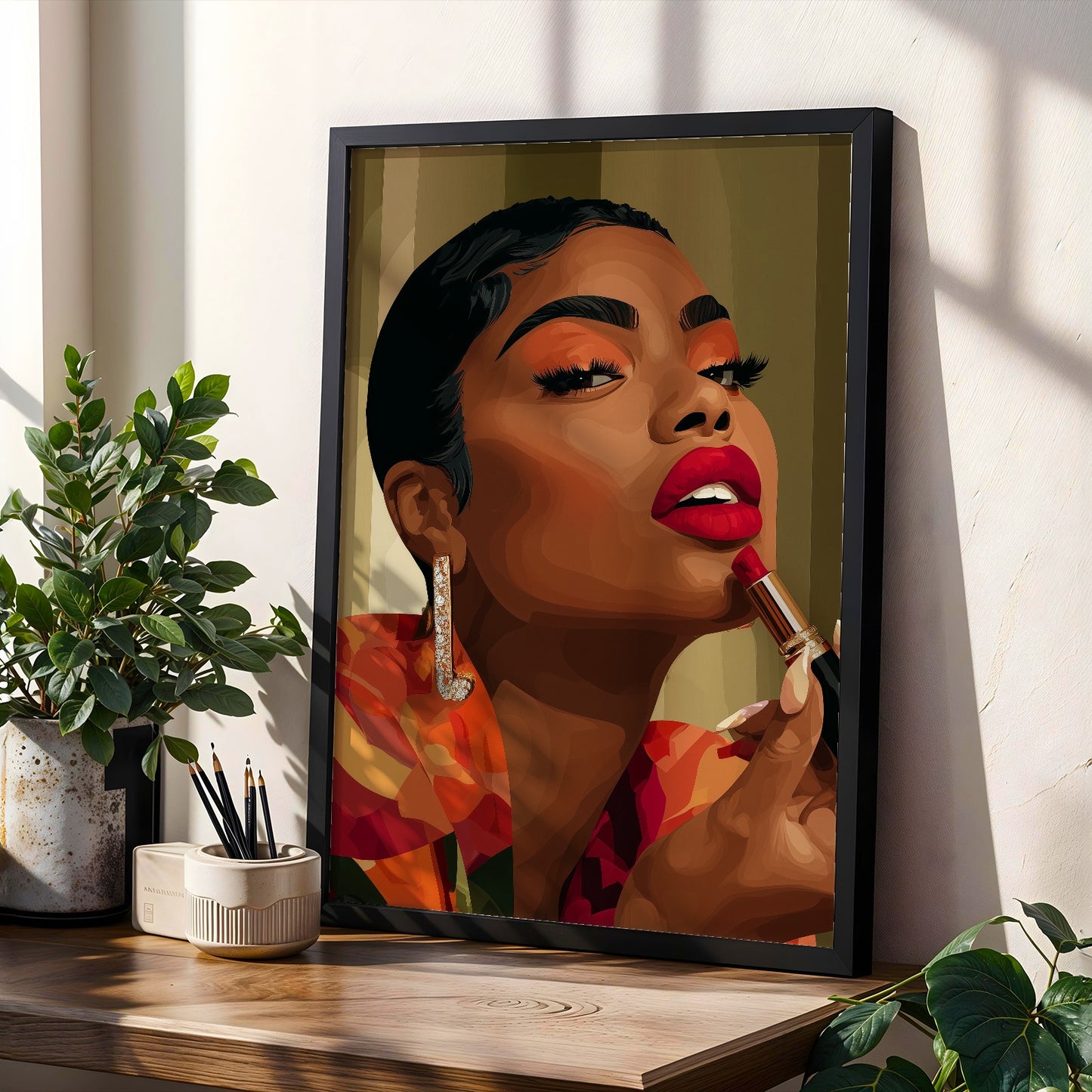 Grace Defined - Elegant Woman Wall Art Print Soluna Soul