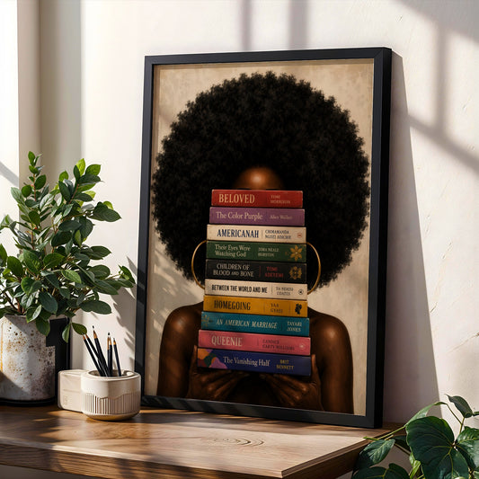 Best Selling Black Authors Wall Art Print Soluna Soul