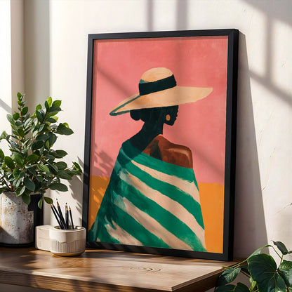 Black Woman Wall Art Print 230 Soluna Soul