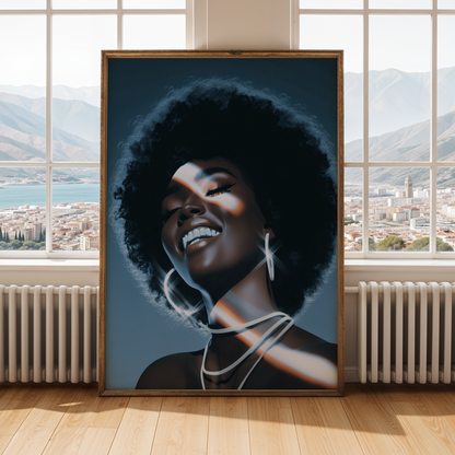 Radiant Smile Wall Art Print Soluna Soul