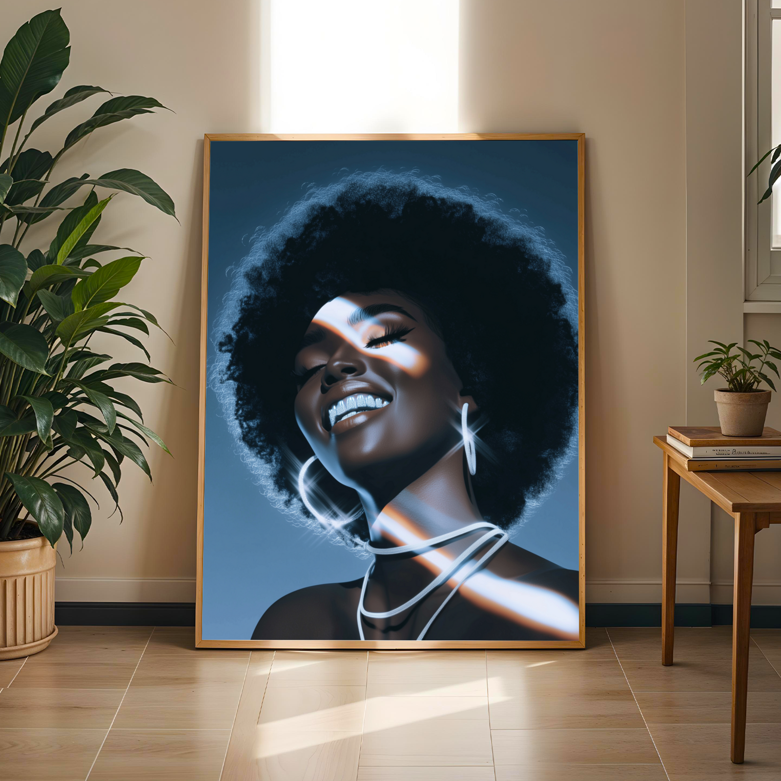 Radiant Smile Wall Art Print Soluna Soul