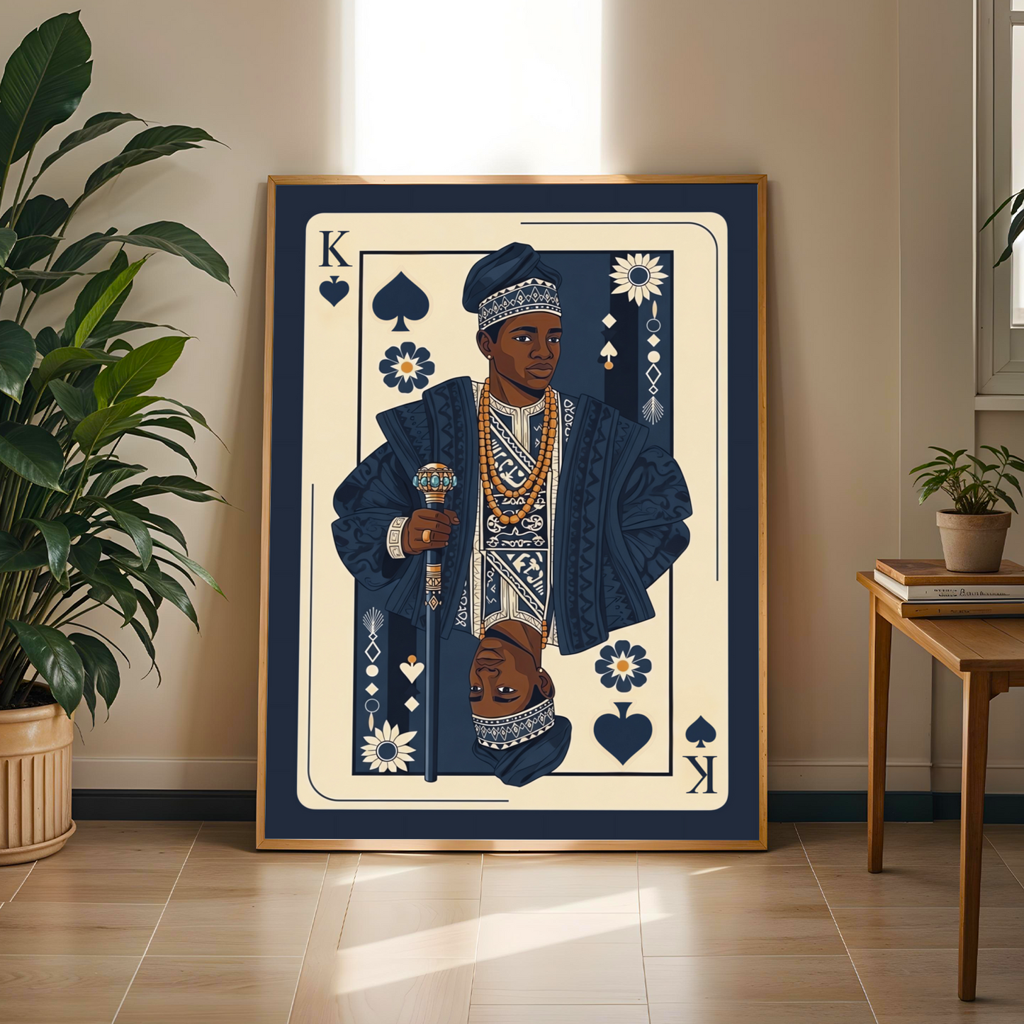 King Of Spades Wall Art Print Soluna Soul