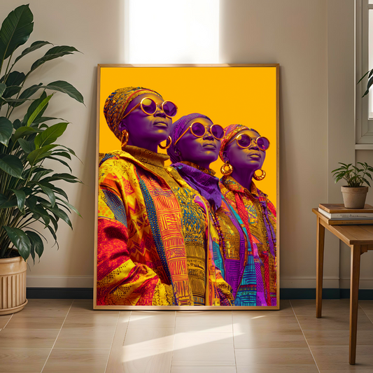 African Beauty Wall Art Print Soluna Soul