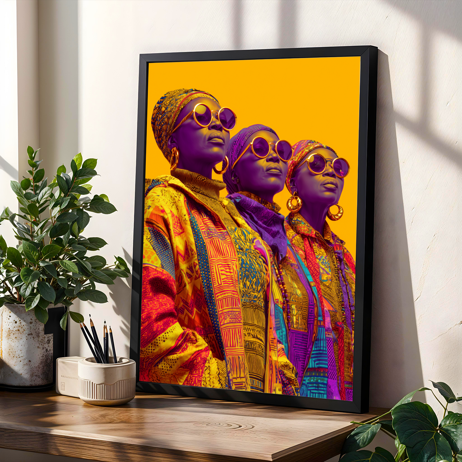 African Beauty Wall Art Print Soluna Soul