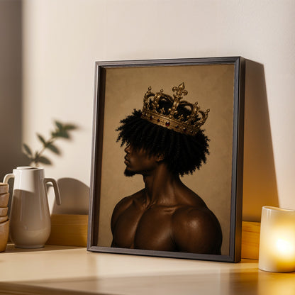 Regal King Wall Art Print 294 Soluna Soul