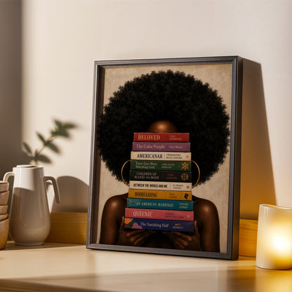 Best Selling Black Authors Wall Art Print Soluna Soul