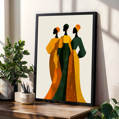 Sisters in Golden Light