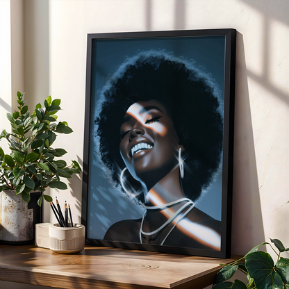 Radiant Smile Wall Art Print Soluna Soul