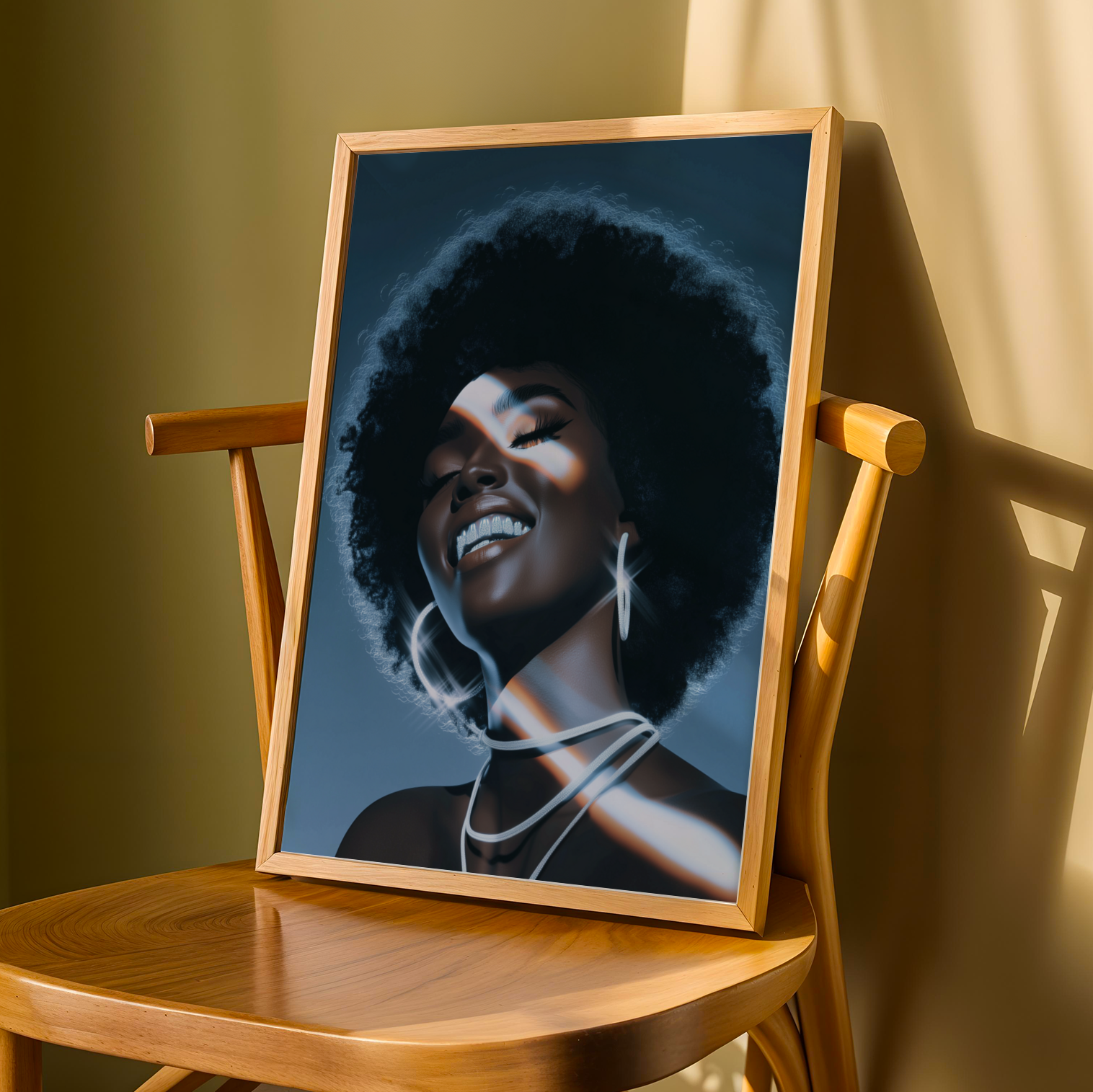 Radiant Smile Wall Art Print Soluna Soul